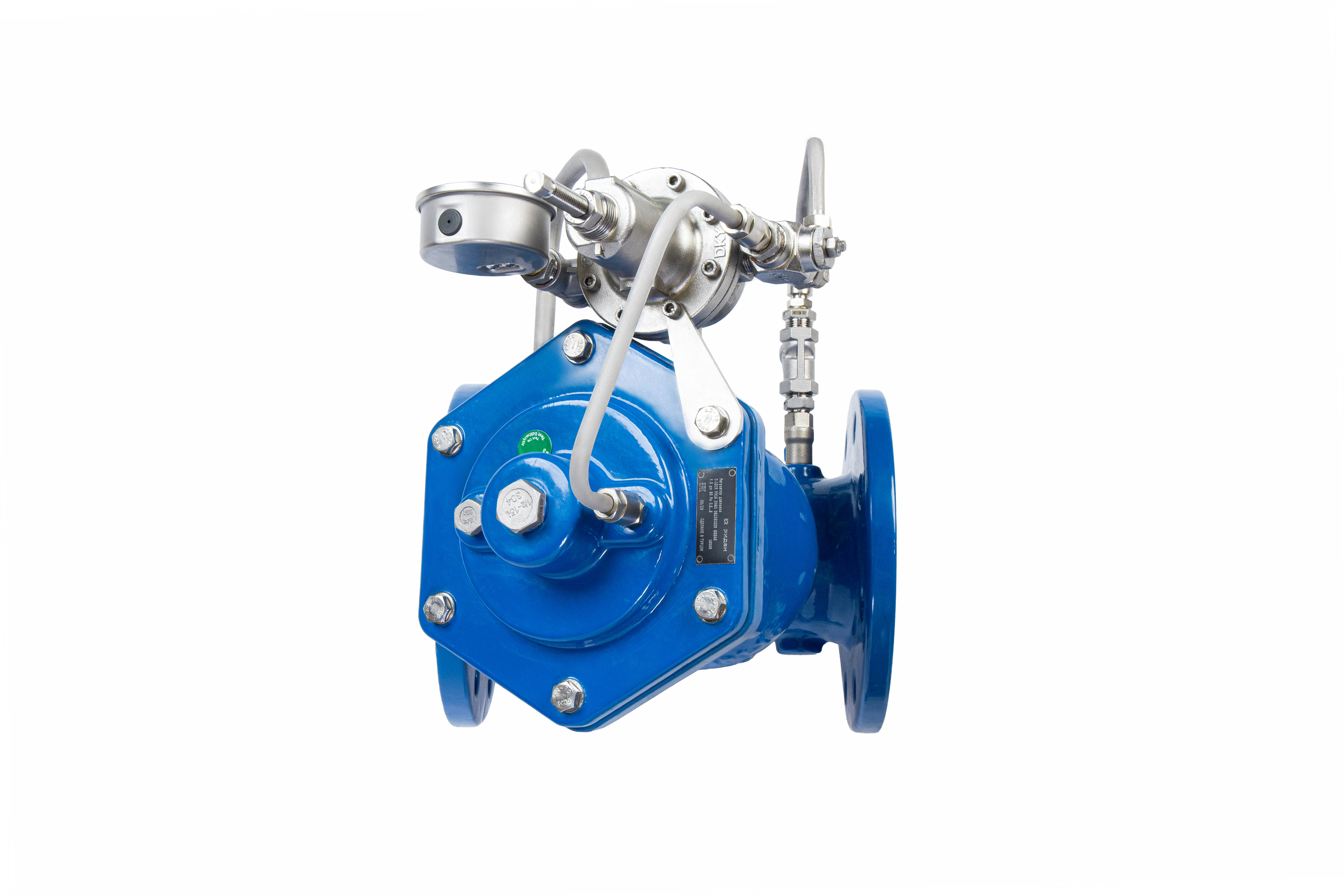 Ридан C101-R 082X6102RL — Регулятор давления «после себя» в сборе DN80, PN16 (диапазон настройки: 0,5...8 бар, L=310 мм)